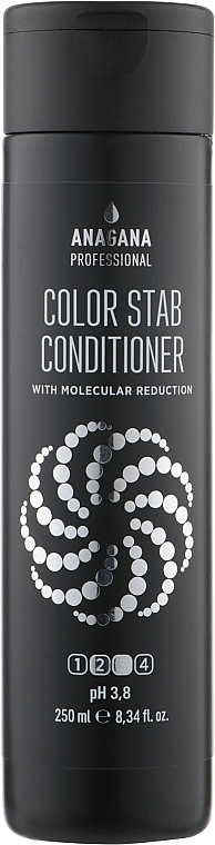 Кондиционер "Стабилизатор цвета" для окрашенных волос - Anagana Professional Color Stab Molecular Reduction Conditioner — фото N4