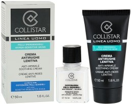 Духи, Парфюмерия, косметика Набор - Collistar Linea Uomo Antirughe (cr/50ml + ash/gel/15ml)