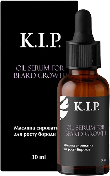 Масляная сыворотка для роста бороды - K.I.P. Oil Serum For Beard Growth — фото N1