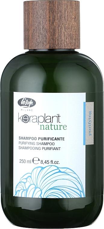 Шампунь против перхоти - Lisap Keraplant Nature Purifying shampoo  — фото N3