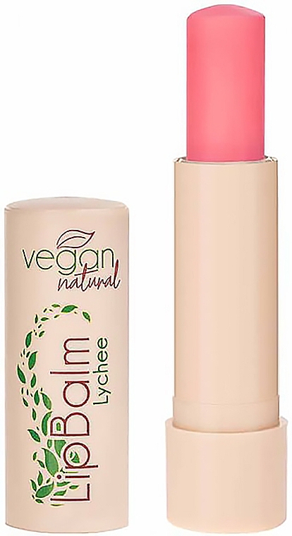 Бальзам для губ "Лічі" - Vegan Natural Lip Balm For Vegan Lychee — фото N3