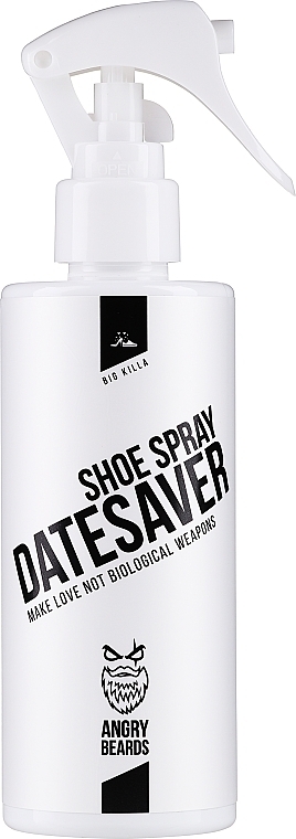 Спрей для обуви - Angry Beards Datesaver Shoe Spray — фото N1