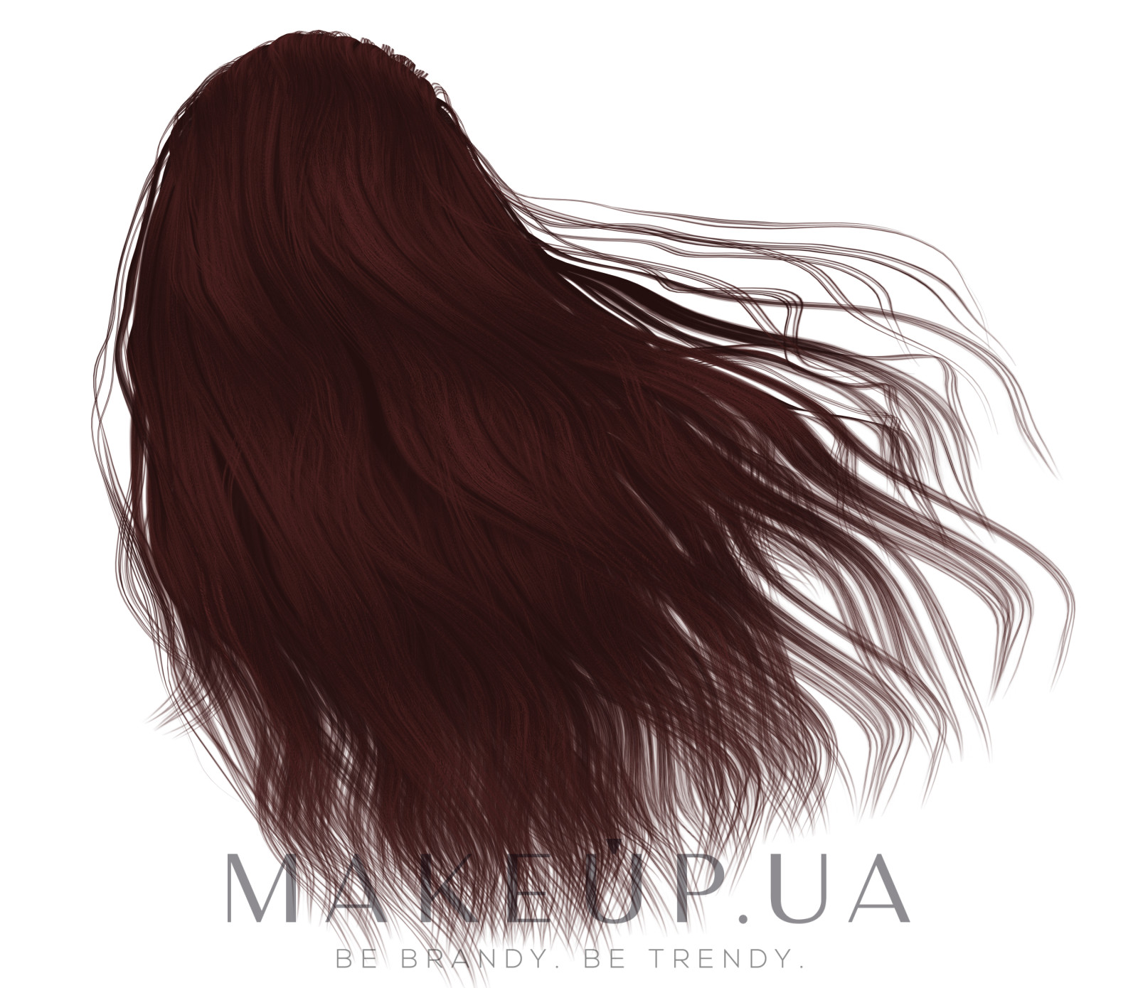 Трав'яна фарба для волосся на основі хни - Delia Cameleo — фото 5.6 - Коричневый махагон