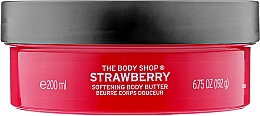 Масло для тіла "Полуниця" - The Body Shop Butter Strawberry — фото N2