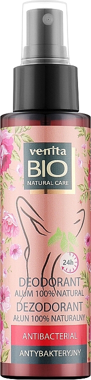 Дезодорант для жінок - Venita Bio Natural Care Woman Antibacterial Deo — фото N1