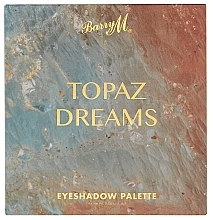 Палетка теней для век - Barry M Topaz Dreams Eyeshadow Palette — фото N1