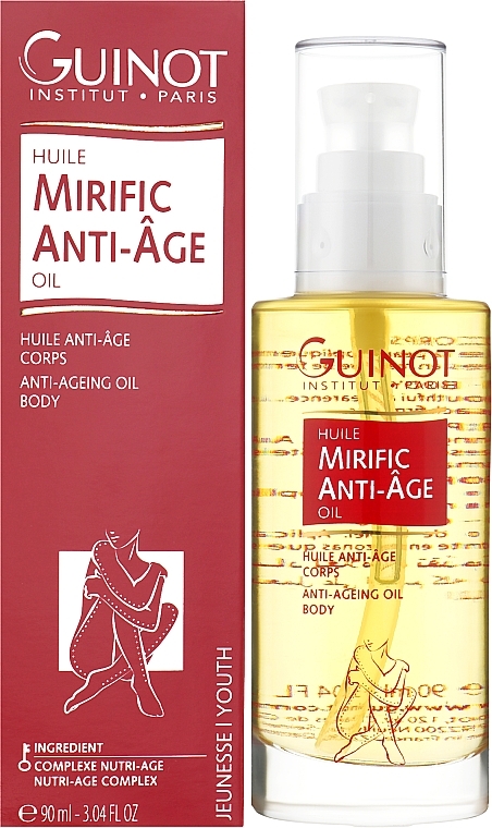 Антивікова олія для тіла - Guinot Mirific Anti-Age Body Oil — фото N2