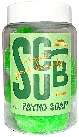 Скраб для тіла "Hola, Chiquitos" - Fayno Soap Scrub — фото N1