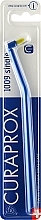 Парфумерія, косметика Монопучкова зубна щітка "Single CS 1009", синьо-салатова - Curaprox