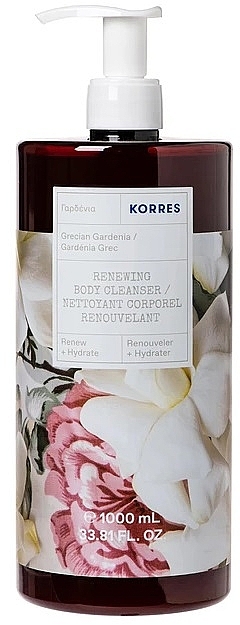 Гель для душа "Греческая гардения" - Korres Grecian Gardenia Renewing Body Cleanser — фото N1
