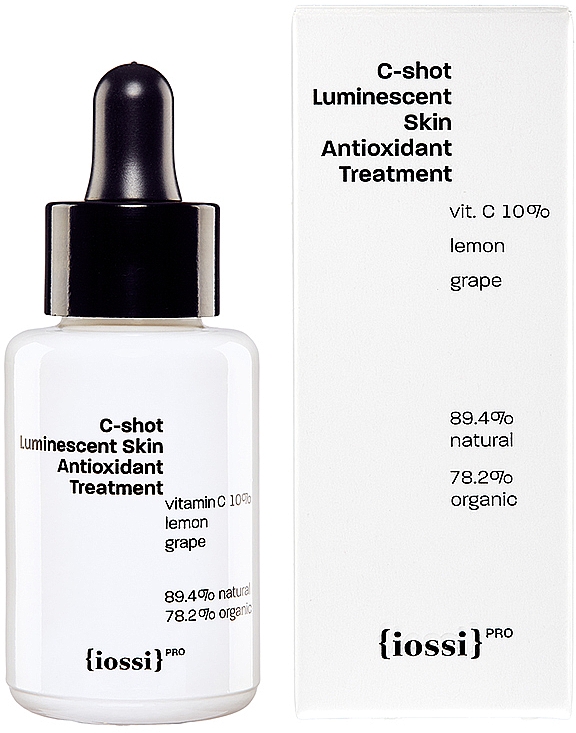 Сыворотка с витамином C - Iossi C-Shot Luminescent Skin Antioxidant Treatment — фото N2