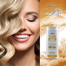 Шампунь для волос светлых теплых оттенков - Joanna Ultra Color Shampoo Warm Blond Shades — фото N4