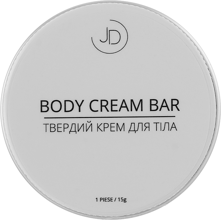 Твердый крем для тела - JD Candle Cream Body Cream Bar — фото N1