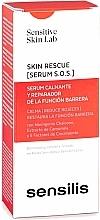 УЦІНКА Сироватка відновлювальна для обличчя - Sensilis Skin Rescue Serum S.O.S. * — фото N2