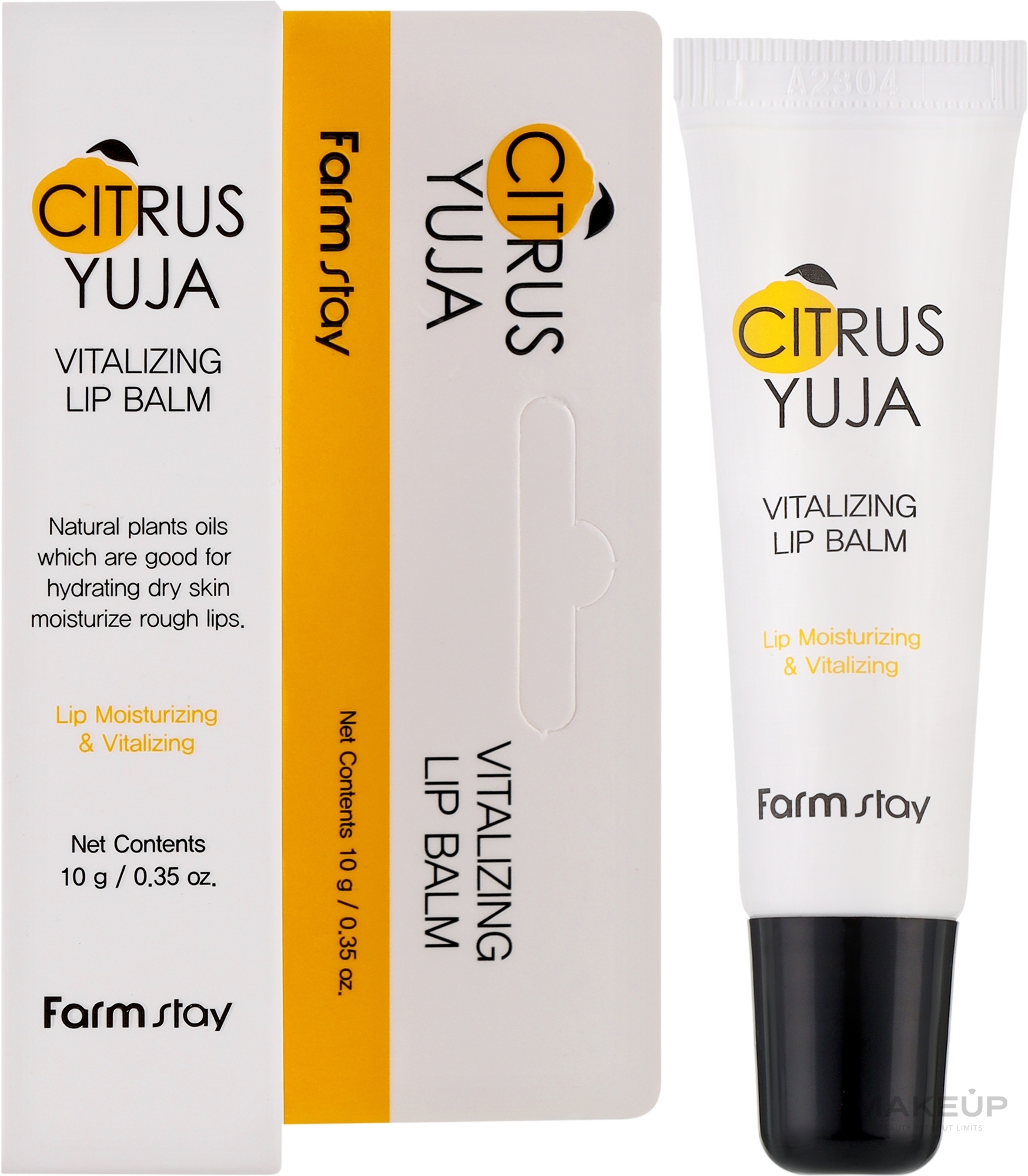 Бальзам для губ - FarmStay Citrus Yuja Vitalizing Lip Balm — фото 10g