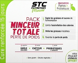 Парфумерія, косметика Комплект для схуднення "Тотал" - STC Nutrition Pack Minceur Totale