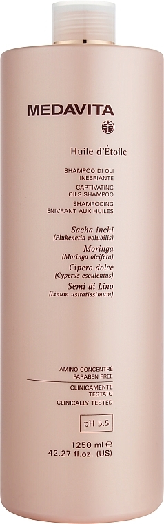 Шампунь для волос - Medavita Huile D'Etoile Shampoo — фото N3