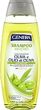 Шампунь для сухих и вьющихся волос - Genera Shampoo Delicato Con Estratto Di Oliva Olio Di Oliva — фото N2