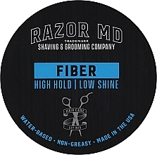 Паста для укладки волос - Razor MD High Hold Hair Fiber — фото N1