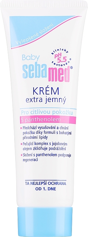 Крем для тіла - Sebamed Baby Extra Soft Emollient Cream — фото N3