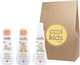 Духи, Парфюмерия, косметика Набор - Roofa Baby (gel/shm/75ml + b/lot/75ml + water/75ml)