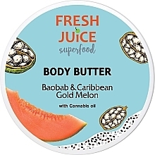 Парфумерія, косметика Крем-масло для тіла "Баобаб і карибська золота диня" - Fresh Juice Superfood Baobab & Caribbean Gold Melon