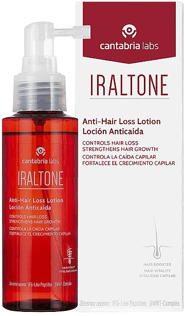 Лосьйон проти випадання волосся - Cantabria Labs Iraltone Anti-Hair Loss Lotion — фото N1