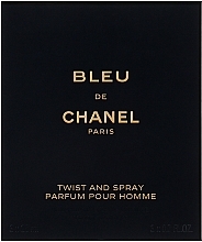 Духи, Парфюмерия, косметика Chanel Bleu de Chanel Parfum Twist And Spray Set - Набор (parfum/20mlx3)