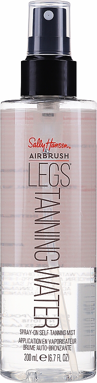 Спрей для автозасмаги - Sally Hansen Airbrush Legs Tanning Water — фото N1