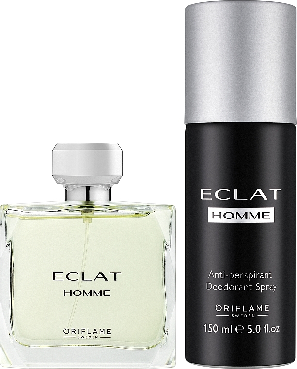Oriflame Eclat Homme - Набор (edt/75ml + spray/150ml)  — фото N2