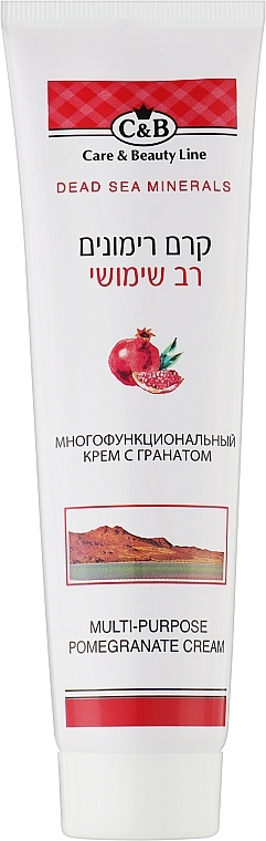 Універсальний крем для тіла з гранатом - Care & Beauty Line Body Multi-Purpose Pomegranate Cream