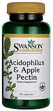 Парфумерія, косметика Харчова добавка "Ацидофілін і яблучний пектин" - Swanson Acidophilus Capsules & Apple Pectin