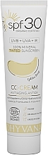 Сонцезахисний СС-крем SPF30 - Dhyvana Raspberrry Oil & Hyaluronic Acid CC-Cream — фото N2