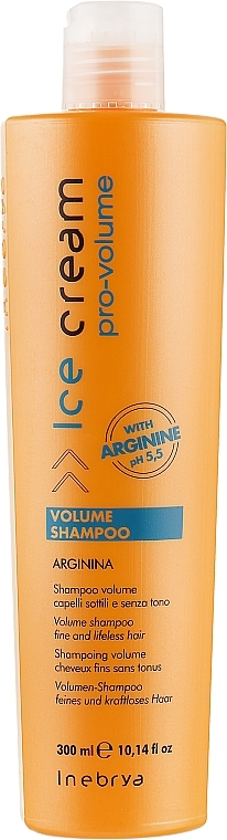 Шампунь для тонких волос - Inebrya Ice Cream Volume Shampoo — фото N5