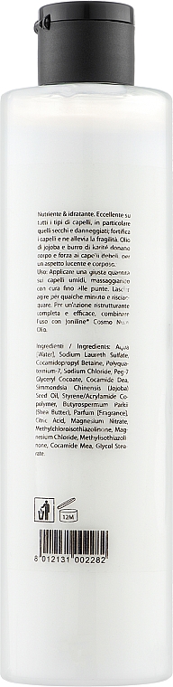 Шампунь с маслом жожоба - Cosmofarma JoniLine Classic Jojoba Nutri Shampoo — фото N2