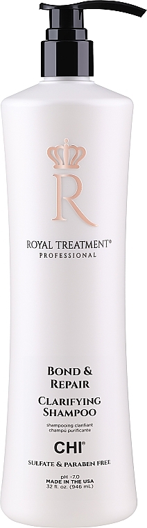 Шампунь для волос - Chi Royal Treatment Bond & Repair Clarifying Shampoo — фото N1