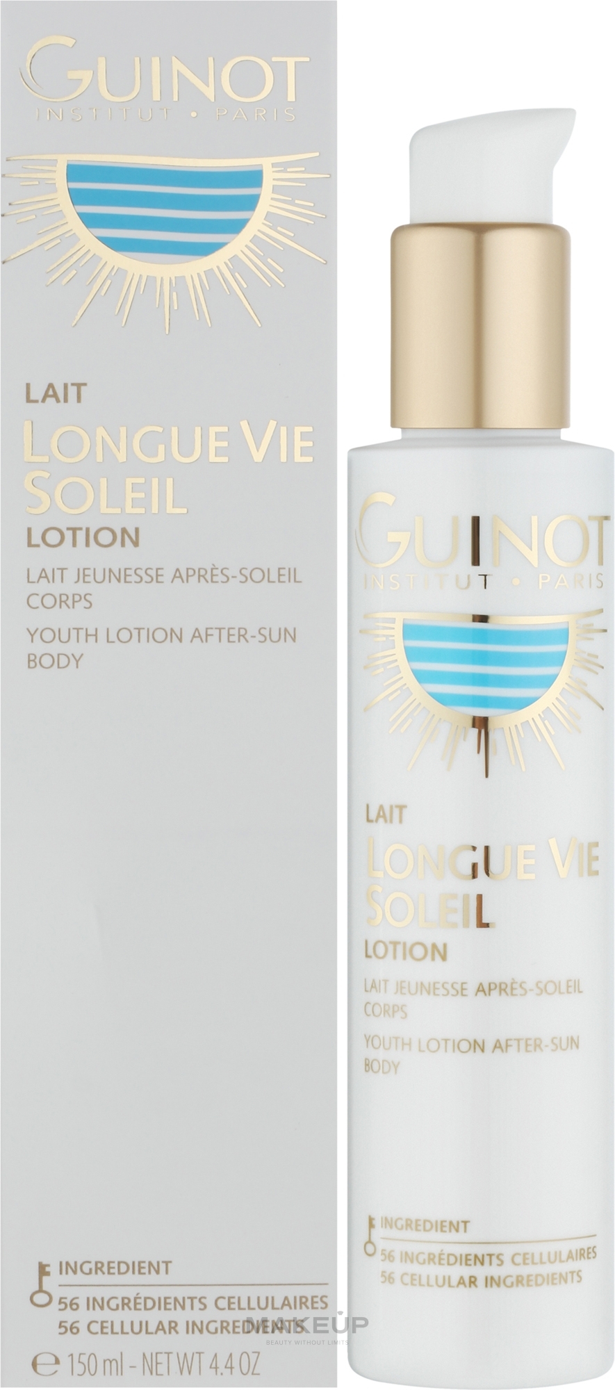 Лосьйон після засмаги - Guinot Longue Vie Soleil Youth Lotion After Sun Body — фото 150ml