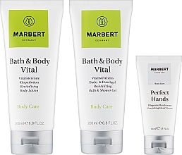 Набор - Marbert Bath & Body Vital (gel/200ml + lot/200ml + cr/50ml) — фото N2