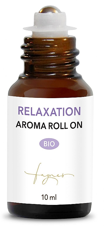 Смесь эфирных масел, роликовая - Fagnes Aromatherapy Bio Relaxation Aroma Roll On — фото N2