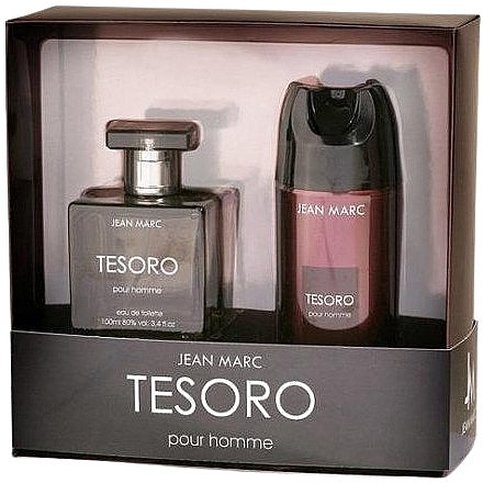 Набір - Jean Marc Tesoro Pour Homme (deo/150ml + edt/100ml) — фото N1