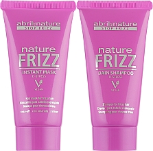 Набір "Stop Frizz" - Abril et Nature Nature Frizz (shm/30ml + mask/30ml) — фото N2