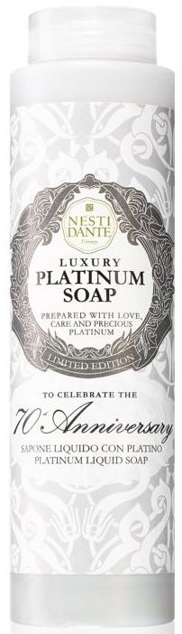 Жидкое мыло "Роскошное платиновое" - Nesti Dante Luxury Platinum Soap — фото N1