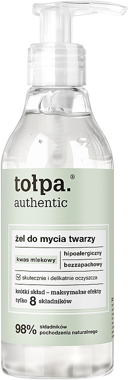 Мицеллярный гель для лица - Tolpa Authentic Micellar Gel — фото N1