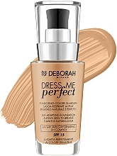 Тональна основа для обличчя - Deborah Dress Me Perfect Foundation SPF15 — фото N4