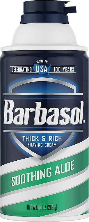 Пена для бритья с алоэ для сухой кожи - Barbasol  — фото N2