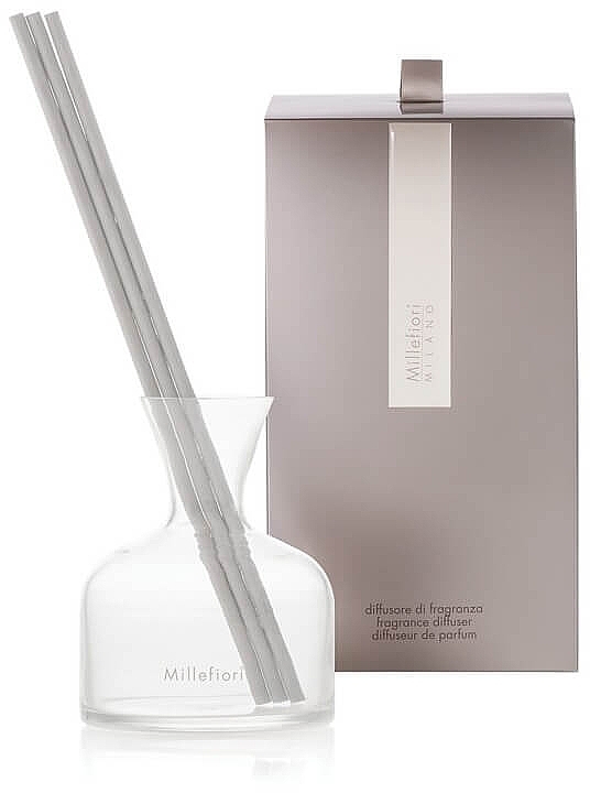 Скляний флакон для дифузора з паличками - Millefiori Milano Air Design Vase Clear — фото N1
