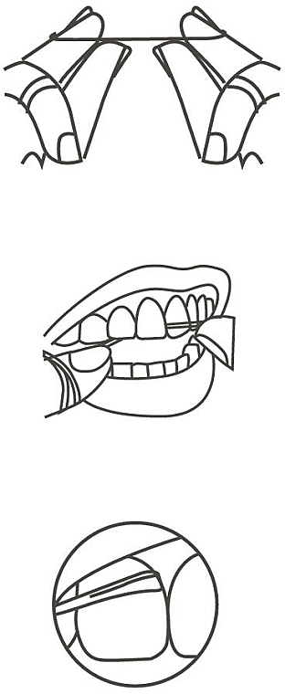 Зубная нить, 50 м - Beter Dental Care Activated Charcoal Dental Floss — фото N3