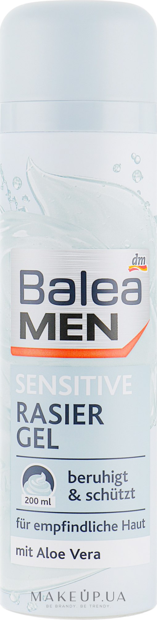 Гель для гоління, для чутливої шкіри - Balea Men Sensitive Rasiergel — фото 200ml