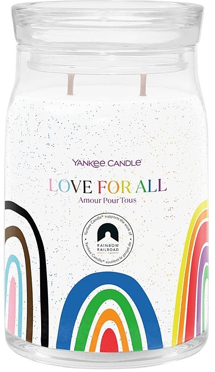 Ароматическая свеча в банке "Love For All", 2 фитиля - Yankee Candle Singnature — фото N1