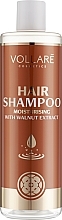 Зволожувальний шампунь для волосся з екстрактом волоського горіха - Vollare Cosmetics Hair Shampoo Moisturising With Walnut Extract — фото N1